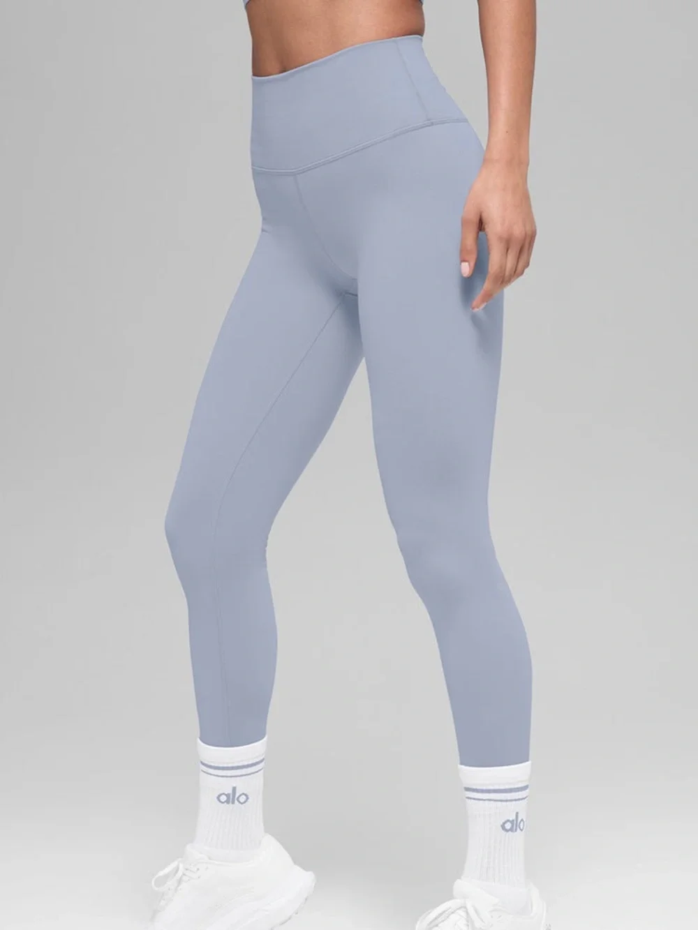 NWT 7/8 High-Waist Airbrush Legging in Winter Frost - S